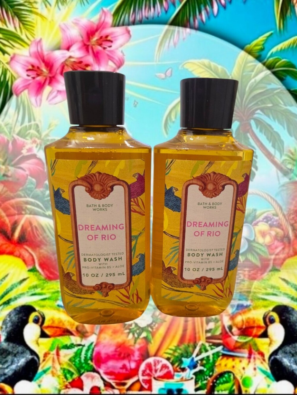 Bath & Body Works Dreaming of Rio Body Wash Set
